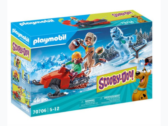 Playmobil Scooby-Doo! Adventure With Snow Ghost