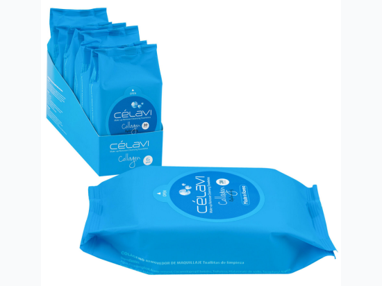 Celavi 30ct Make-Up Cleansing Towelettes - Collagen