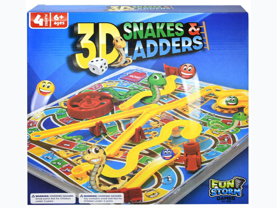 3D Snakes & Ladders