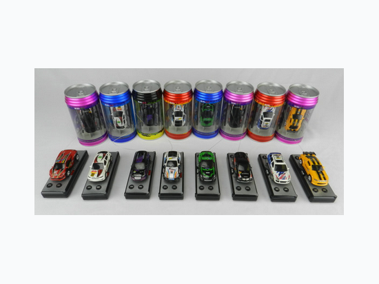 Mini Soda Can R/C Car - Car Colors and Styles Will Vary