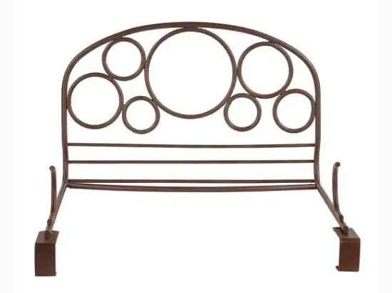 Over the Cabinet 7 Ring Styling Rack in Bronze