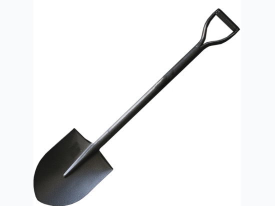 Allover Steel Metal Garden Shovel