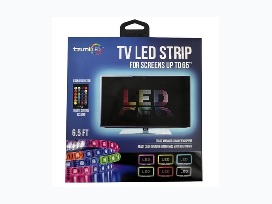 Tzumi Aura TV LED USB Moodlight LED Strip Light with Remote
