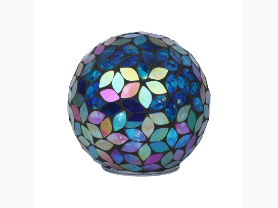 Prism Mosiac Flower LED Globe