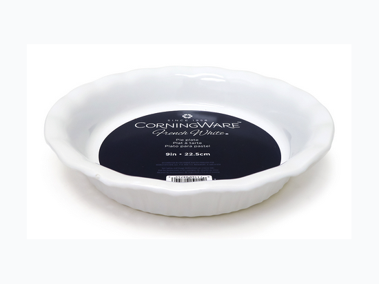Corningware 9" Pie Plate In French White