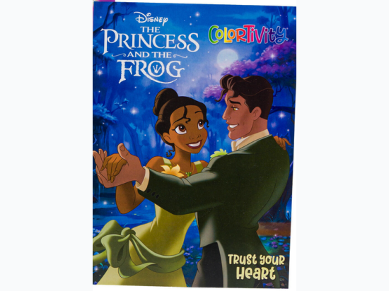 The Princess and the Frog 64pg Coloring Book - Styles Vary