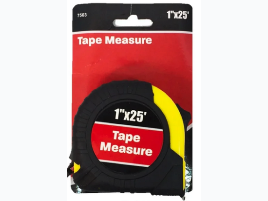 1" x 25' Tape Measure
