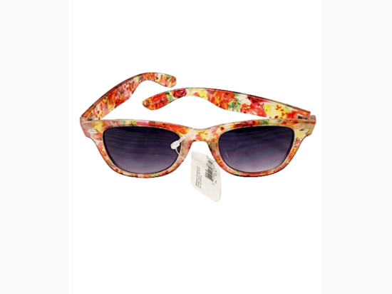 Ladies Multi Floral Rimmed UVA-UBV Protection Sunglasses