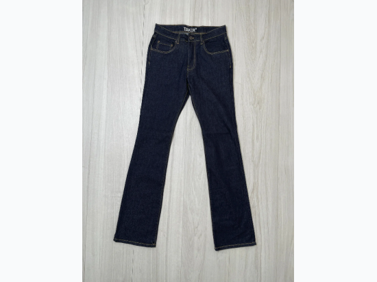 Men's Taker Raw Fabric Stacked Denim Jeans in Indigo - 38" L