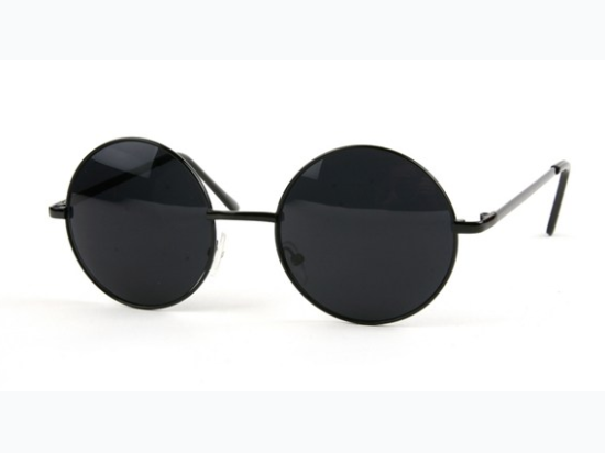 60's Round Hippie Sunglasses- OSFM - 3 Color Options