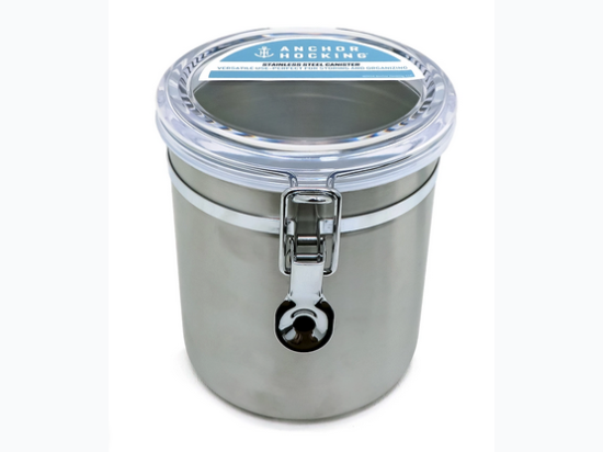 Anchor Hocking 47oz Stainless Steel Canister with Lid
