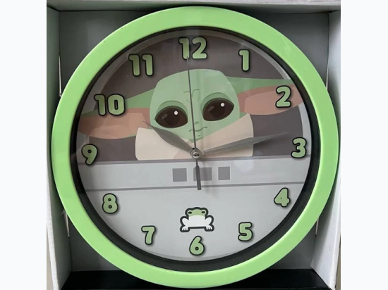 Baby Yoda Wall Clock- 10"