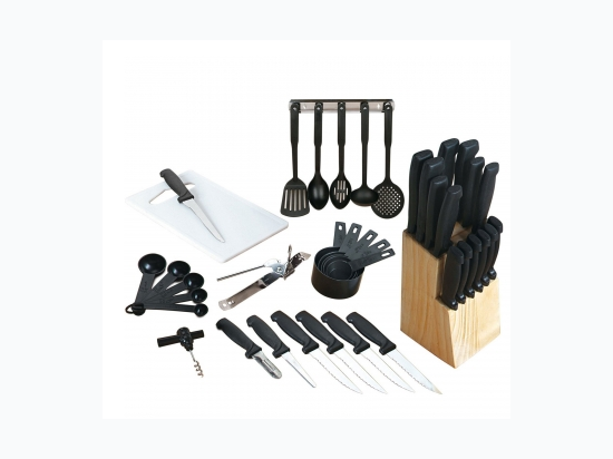 Gibson Home Total Kitchen 41-Piece Cutlery Combo Set