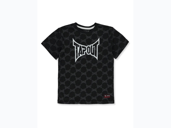 Boy's Signature TAPOUT T-Shirt in Black