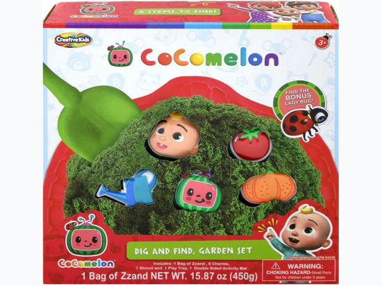 Cocomelon Dig and Find Garden Set