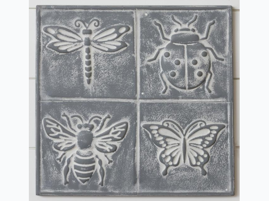 Embossed Insects Sign