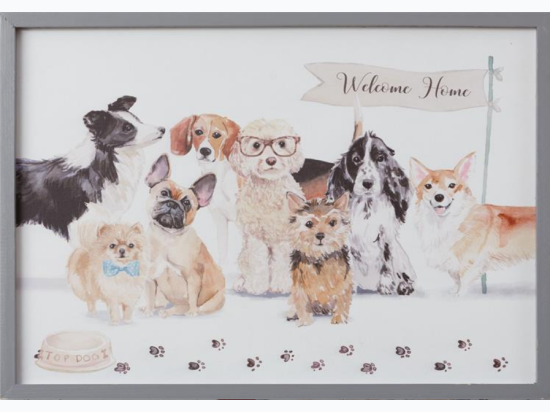 Playful Pups - Welcome Home Sign