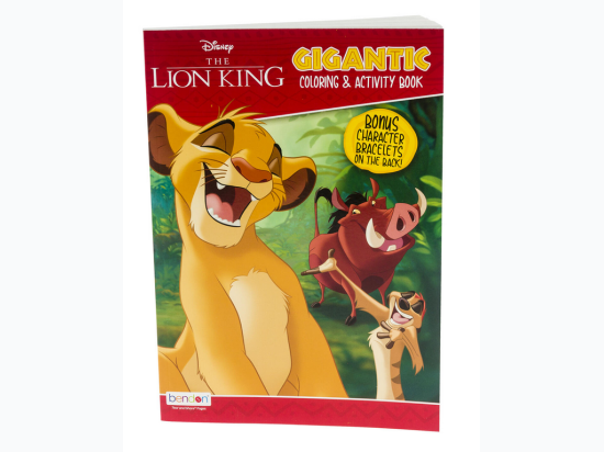 Lion King Gigantic Coloring Book - 192 Pages