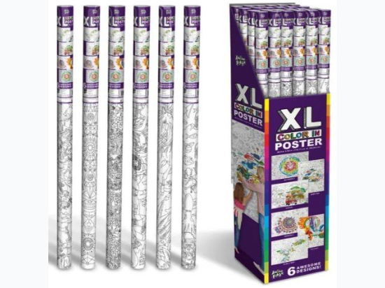 Anker Play XL 46.5" X 63"Color In Poster - 6 Styles