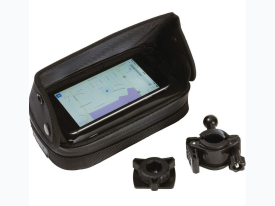 Diamond Plate™ Adjustable, Waterproof Motorcycle/Bicycle GPS/Smartphone Mount