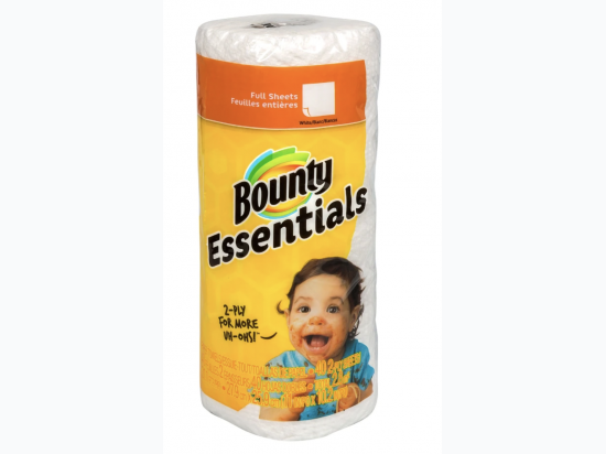 Bounty Essentials Paper Towels, 40-sheet Roll