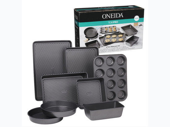 Oneida TEXPRO 8 Piece Nonstick Metal Bakeware Set