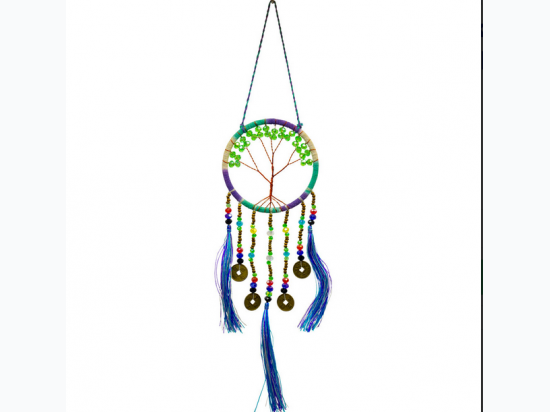 Tree of Life Dreamcatcher with Lucky Coins