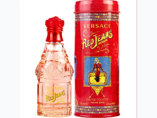VERSACE Red Jeans EDT Spray for Women - 2.5 oz