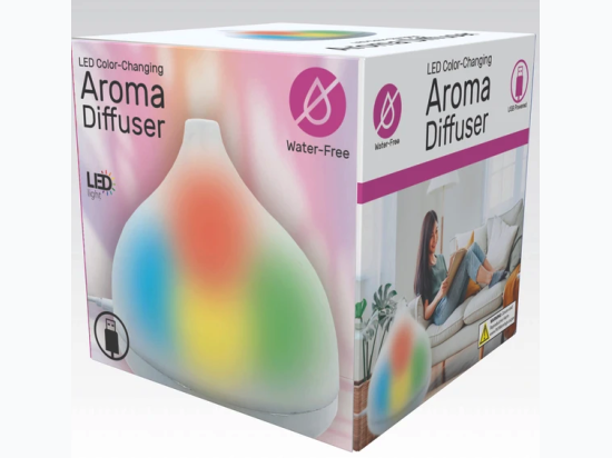 LED Color-Changing Water-Free Aroma Diffuser