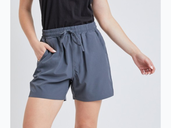 Women's Shorts with Scoop Pockets - 2 Styles