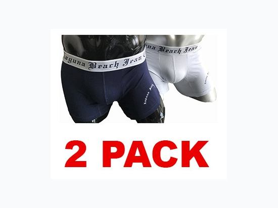 Men's 2 Pack Laguna Beach Boxer Briefs - Colors and Prints Vary
