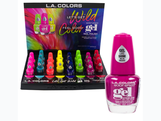 LA Colors Let's Get Wild Nail Polish - 8 Color Options