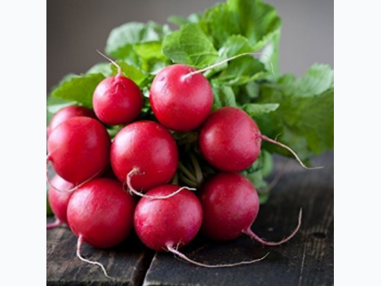 Organic Heirloom Crimson Giant Radish Seeds - Generic Packaging