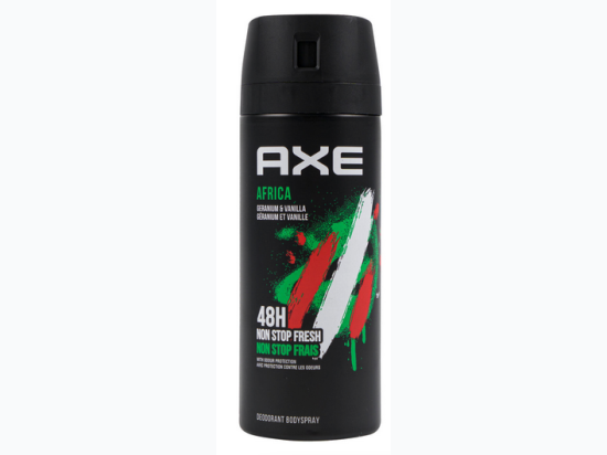 Men's Axe 150ml Spray - Africa