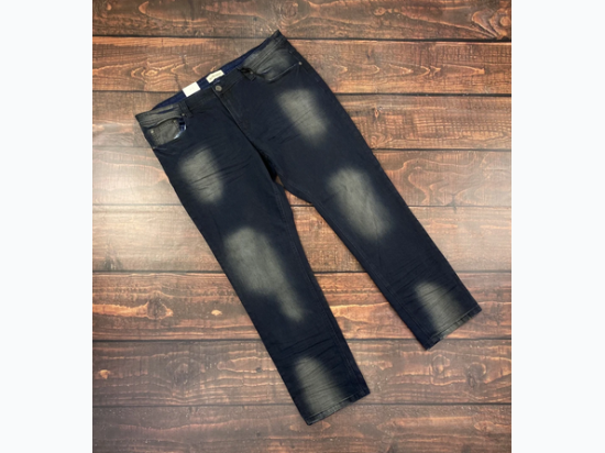Big & Tall Men's Acid Wash Slim Fit Jean in Vintage Wash - 32 Inseam