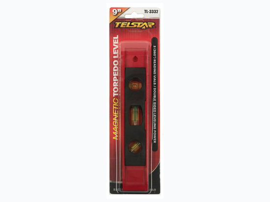 Magnetic Torpedo Level 9" - Colors Vary