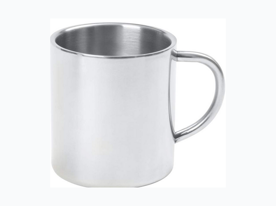 Maxam® 15oz Double Wall Stainless Steel Coffee Cup