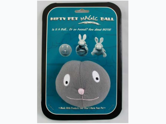 Nifty Pet Magic Plush Ball Toy