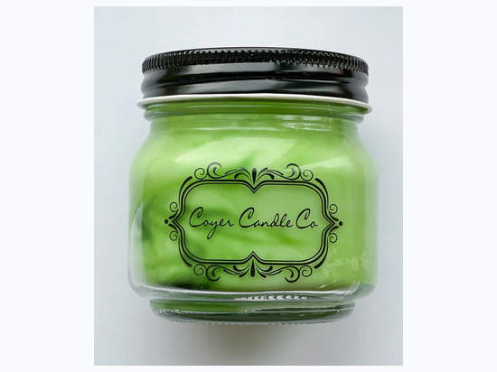 Coyer Candle 8 oz. Masons - Summer Scent - Tropical Oasis
