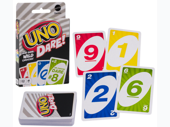 Uno Dare Wild Choices Card Game