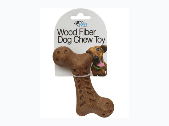 4.65" Wood Fiber Pet Dog Chew GnawingToy - Styles May Vary