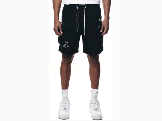 Men's Printed Nylon Utility Short By Smoke Rise - 2 Color Options