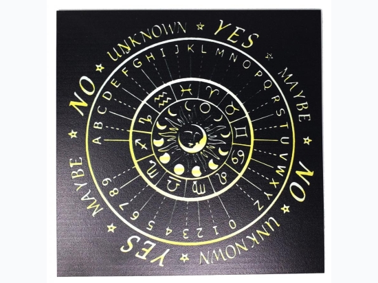Zodiac Sign Pendulum Divination Board - 8"