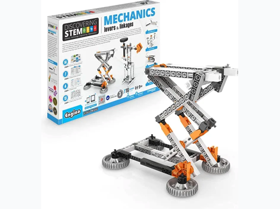 Blue Engino STEM Toy – Mechanics: Levers & Linkages