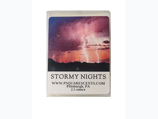 Artisan Hand Poured Soy Wax Melts - Stormy Nights