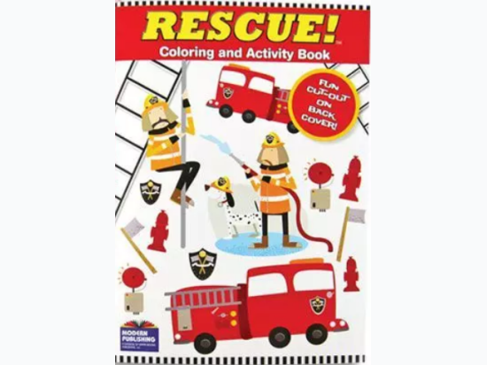 Rescue Coloring and Activity Book
