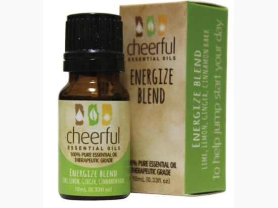 Cheerful 10ml Essential Oil - Energize Blend