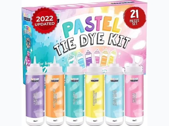 Paper Dot Elements Pastel Tie Dye Kit