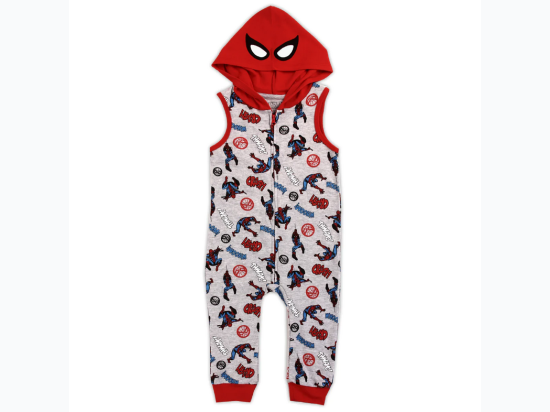 Infant Boy SPIDER-MAN Hooded Romper