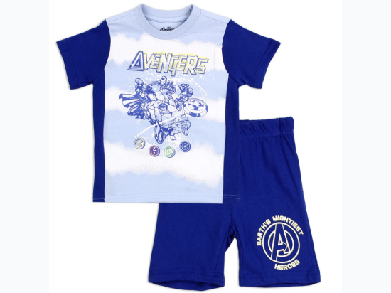 Toddler Boy Avengers Earth's Mightest Heroes 2pc Short Set